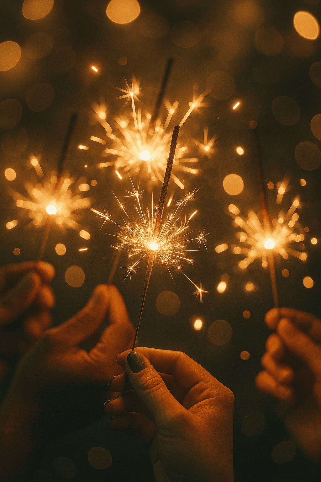 Wunderkerzen – festliche Stimmung im Teo’s Landhaus